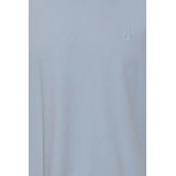 BLEND - Dinton - T-shirt - Lichtblauw - Normale Pasvorm - Kwartmouw