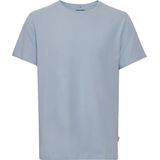 BLEND - Dinton - T-shirt - Lichtblauw - Normale Pasvorm - Kwartmouw