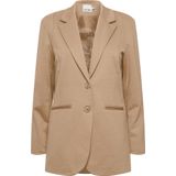 Blazer - Licht - Stretchaandeel - Omslagkraag - Twee Steekzakken