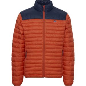 Tussenjas - Gewatteerd - Color-Blocking - Licht Gevoerd - Normale Pasvorm