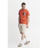 Korte Broeken - Effen - Sweatstof - Met Trekkoord - Regular Pasvorm