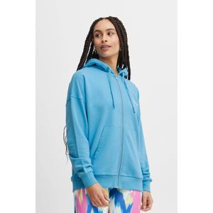 Cardigan - Sweat à Capuche - Grijs - 65% Katoen, 35% Polyester