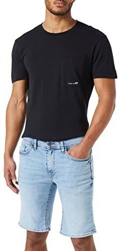 Blend - TWISTER - Korte Jeans - Blauw - 5-Pocket Design