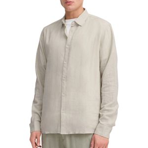 !Solid - Enea - Overhemd - Taupe - Regular Fit - Lange Mouw