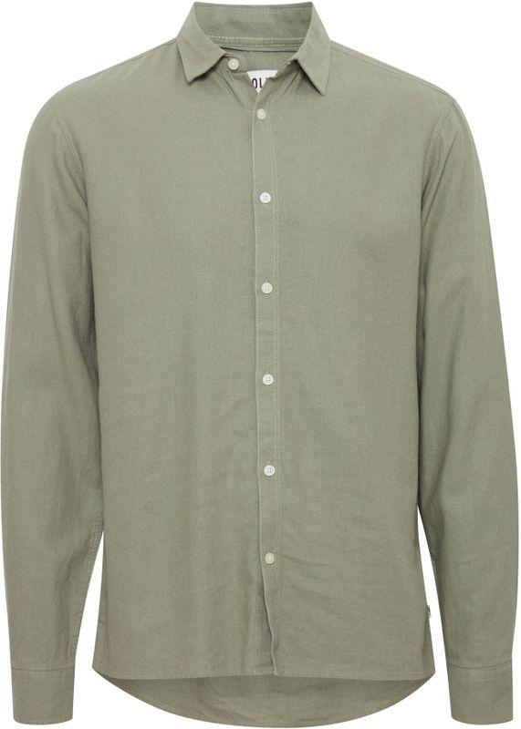 !Solid - SD Enea - Overhemd - Olijfgroen - Lange Mouw