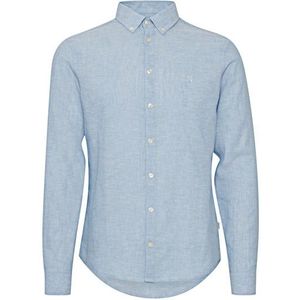 Overhemd - Anton - Linnen - Regular Fit - Lange Mouw - Mélange