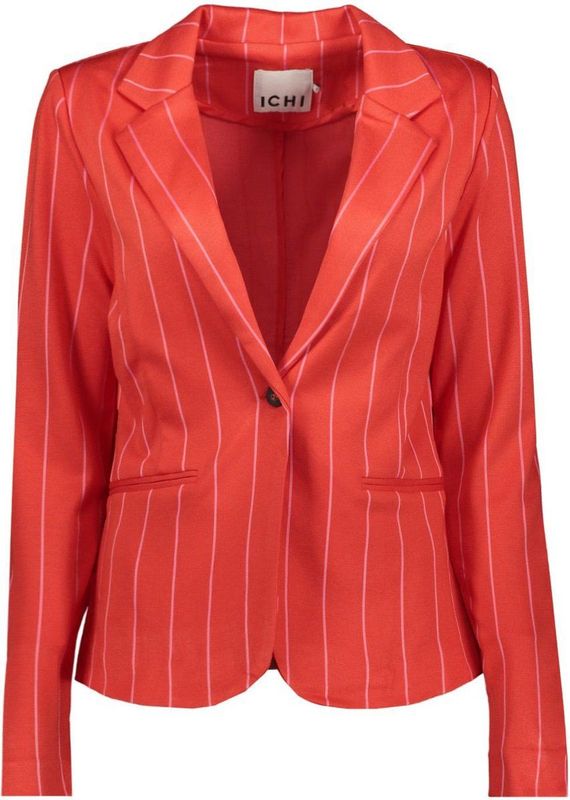 Ichi - Ruti 10 - Blazer - Zwart - Katoen