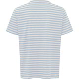 T-shirt - Gestreept - Jersey - Kwartmouw - Normale Pasvorm