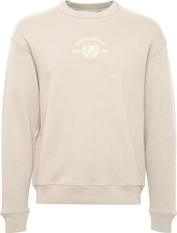 Casual Friday CFSage relaxed sweat w. embroidery Heren Trui