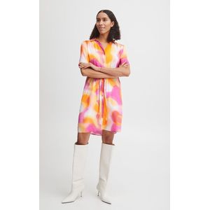 Blousejurk - Regular Fit - Boven Knielengte - 51% Viscose, 49% Viscose