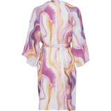 Blousejurken - 3/4 Mouw - Boven Knie Lengte - 51% Viscose - 49% Viscose