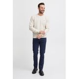 FQ1924 Trui 'Kylefq'  gemengde kleuren / wit