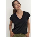 CULTURE Shirt 'Biana'  zwart