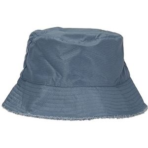 ONLY Dames Onljoline Bucket Hat Cc Cap (verpakking van 20), Dusty Blue/Detail:DTM TEDDY, Eén maat