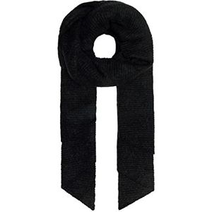 ONLY Vrouwelijke sjaal gebreid, zwart, One Size
