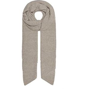 ONLY Dames Onlanelise Life Knit Rib Scarf Cc sjaal (100 stuks), Pure kasjmier/detail: Melangege, One Size