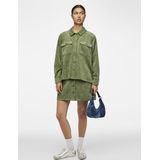 Blouse - Effen - Corduroy - Lange Mouw - Losse Pasvorm