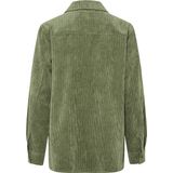 Blouse - Effen - Corduroy - Lange Mouw - Losse Pasvorm