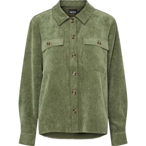 Blouse - Effen - Corduroy - Lange Mouw - Losse Pasvorm