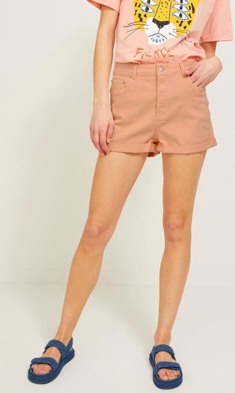 JJXX Broek Jxhazel Mini Shorts Hw Akm Noos 12211371 Tropical Peach Dames