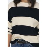 Gebreide Pullover - O-hals - Lange Mouwen - Regular Fit