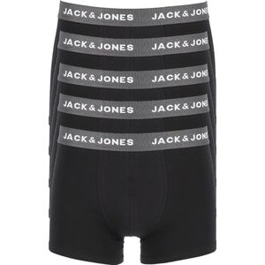 JACK & JONES - Boxershorts - Katoenstretch - Zwart - Set van 5