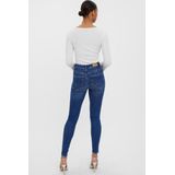 Skinny Fit Jeans - Stonewash - Stretchy Stof - High Rise