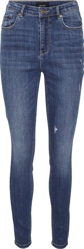 Skinny Fit Jeans - Stonewash - Stretchy Stof - High Rise