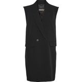 Noisy May - Mouwloos Gilet - Zwart - 88% Polyester 12% Elastaan