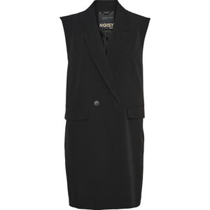 Noisy May - Mouwloos Gilet - Zwart - 88% Polyester 12% Elastaan