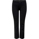 ONLY CARMAKOMA - Straight Fit Jeans - Blauw - Stretchdenim