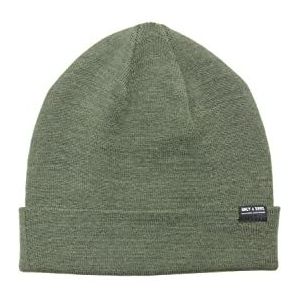 Only & Sons Onsevan Life Knit Beanie Noos Muts Heren Olijfgroen, One Size, Olijfgroen