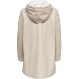 Only - Halflange Damesjas - Silver Lining - Regular Fit - Met Knoop- en Ritssluiting