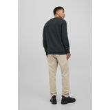 JACK & JONES - Pullover - Groen - Lambswool Knit Crew Neck Slim Fit