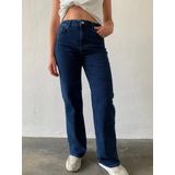 Pieces Holly Hoogzittende Jeans