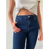 Pieces Holly Hoogzittende Jeans