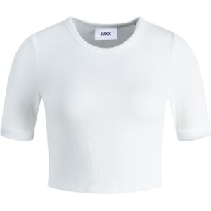 Jack Jones Florie Jjxx T-shirt Met Korte Mouwen Wit XS Vrouw