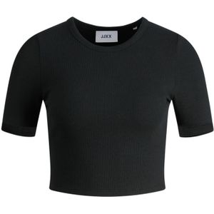 JJXX - JXFLORIE - Crop Top - Zwart - Katoenmix