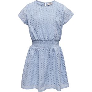 ONLY - Kogl Alma Solveig SS - Jurk - Wit - Katoen