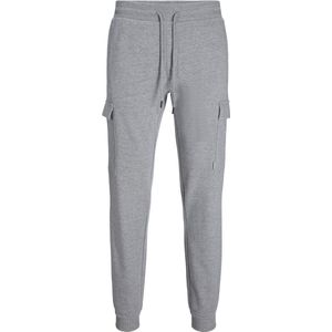 JACK & JONES Gordon Shark Sweat Cargo P regular fit - heren joggingbroek - lichtgrijs melange