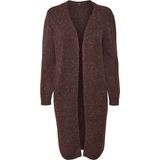 VERO MODA Gebreid vest 'Doffy'  bordeaux