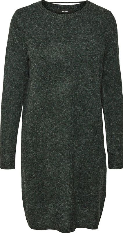 Vmdoffy - Korte Jurk - Gebreide Jurk - Lange Mouwen - Relaxed Fit