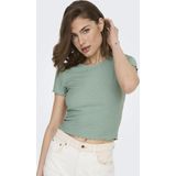 Only Shirt - Korte Mouwen - Ronde Hals - Jadeite