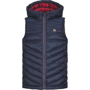 JACK & JONES JUNIOR Bodywarmer JJEHERO met Logo Donkerblauw