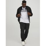 JACK & JONES - JJECORP - T-shirt - Wit - Grote Maat - Korte Mouw