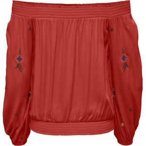 Jacqueline de Yong Jdymaui ls offshoulder top wvn roest