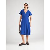 ONLY - ONLCALI LIFE MIDI WRAP DRESS - Dames - Jurk - Zwart - Katoen - Wikkelsluiting