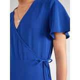 ONLY - ONLCALI LIFE MIDI WRAP DRESS - Dames - Jurk - Zwart - Katoen - Wikkelsluiting