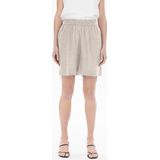 Korte Broek - Hoge Taille - Zacht - 55% Linnen 45% Katoen