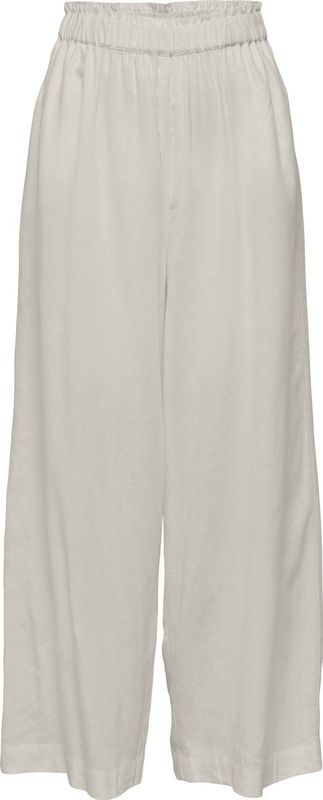 Onlbruxelles - Broeken - Zwart - High Waist - Elastische Tailleband - Straight Fit